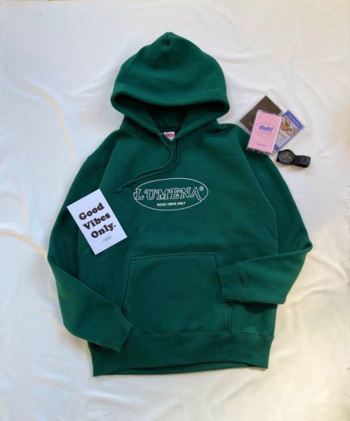 画像2: Circle Logo パーカー【グリーンXL売切】 (2)