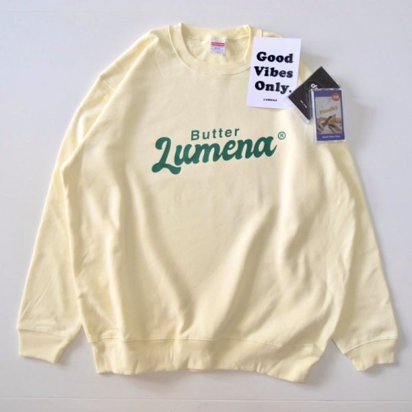 画像4: BUTTERロゴ トレーナー（ホワイト再入荷） (4)